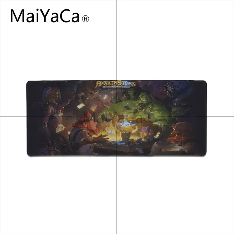 Игровой коврик для мыши MaiYaCa ноутбука Hearthstone с простым дизайном аниме мультяшным