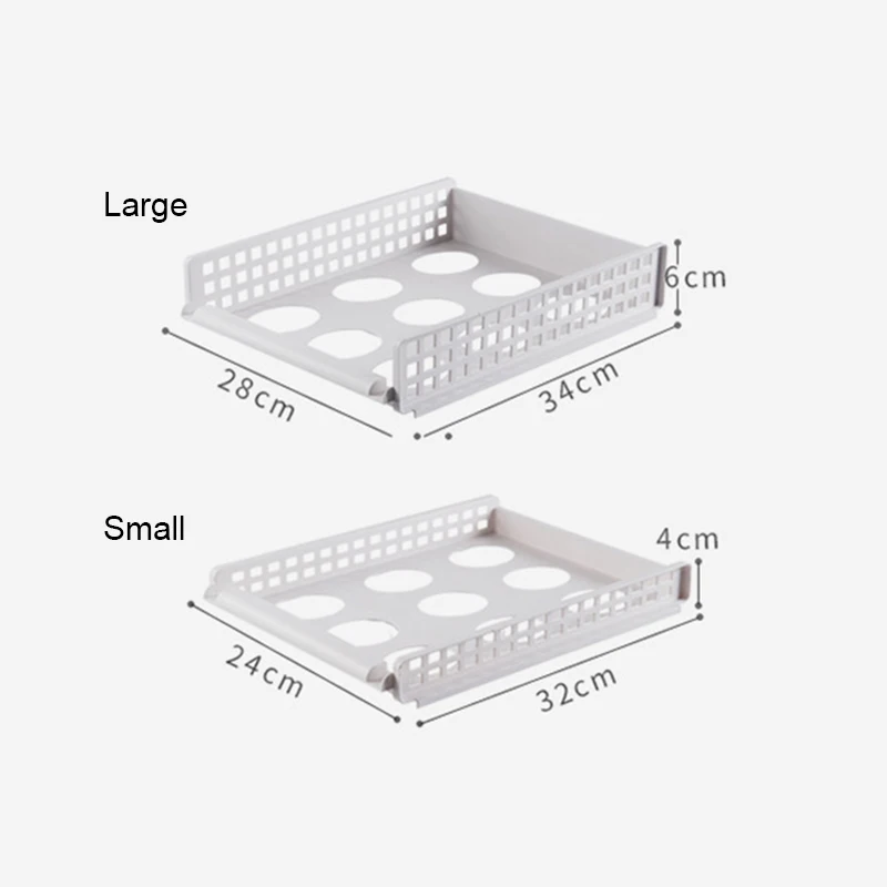 Пластиковый стеллаж для хранения одежды Складная полка игрушек MDP66 2019|Ящики