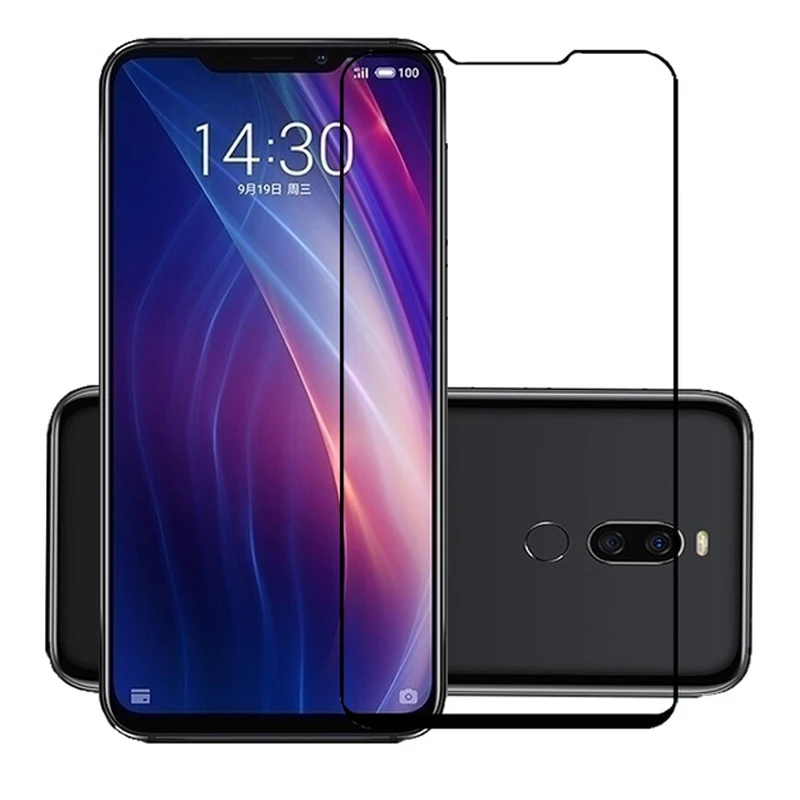 Закаленное стекло с полным покрытием для Meizu X8 Защитная пленка экрана 6 15 дюйма |