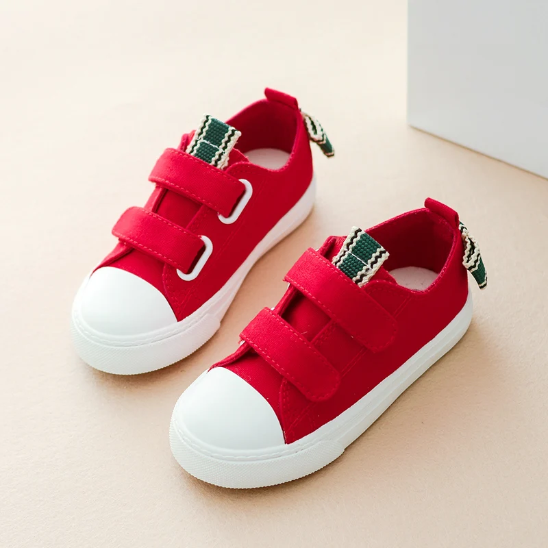 Новинка весна осень детская обувь для девочек Мальчики кроссовки парусиновая