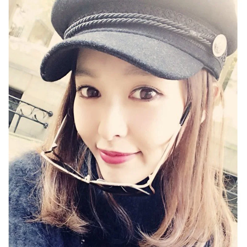 Minhui старинные шляпы для женщин Новинка 2015 моды военная шляпа Gorras Планас Snapback
