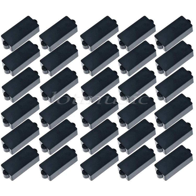 Черная пластиковая крышка для пикапа с басами 30 шт. без отверстия 5 8 см|bass pickup