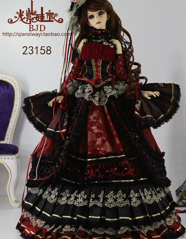 1/4 1/3 масштаб BJD аксессуары для одежды платье костюм для BJD/SD куклы, не включены куклы, обувь, парик и другие аксессуары 18D1577