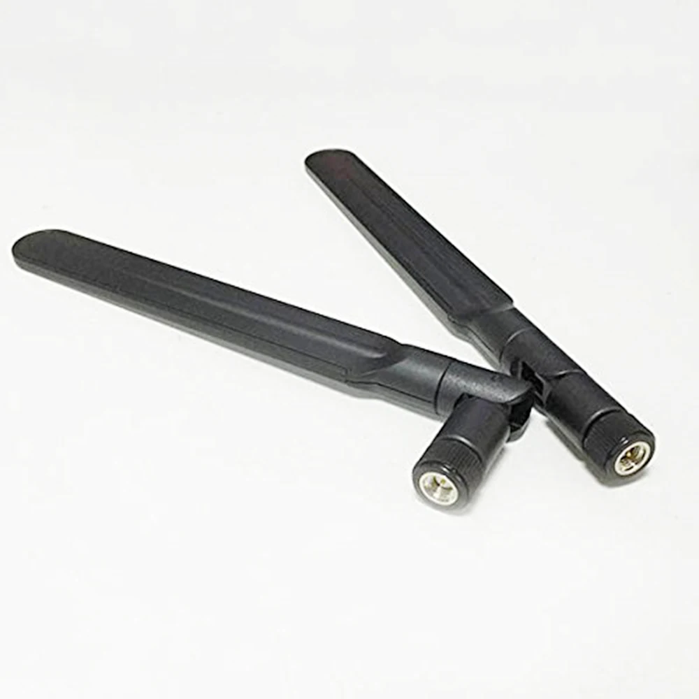 

ALLISHOP Black Antenna wifi 5.8ghz Omni dual-band 2.4g 5dbi Aerial SMA male Connector 5.8g Antenna #Rocheuk#
