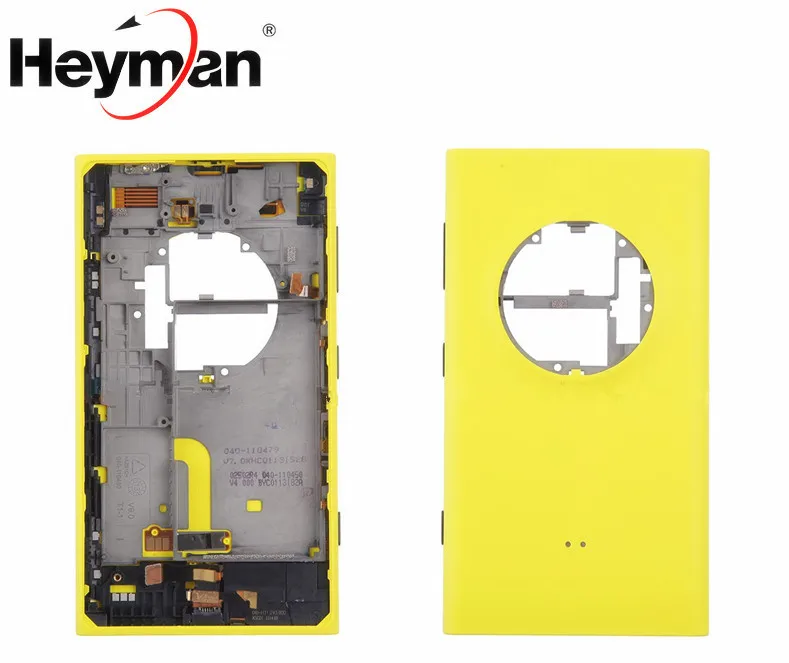 Heyman Батарейная дверь средний корпус s для Nokia 1020 Lumia 1020 ЖК передний корпус задний корпус сменный части