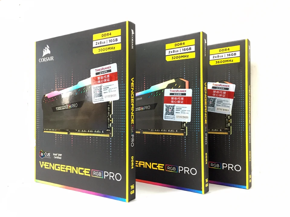 CORSAIR 16 Гб 2x8 ГБ двухканальный DDR4 RGB PRO 3600 МГц DIMM настольная память поддержка