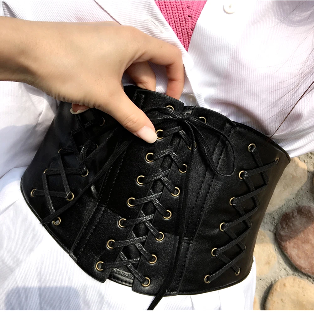 Ремни для женщин эластичный кожаный ремень новые пояса Европа широкий пояс