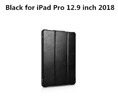 iPad Pro 12.9 2018 ICarer для iPad Pro 11 дюймов iPad Air 10,5 Mini5 Mini 5 чехол из натуральной кожи для iPad Pro 12,9 дюйма iPad air 3 - Цвет: iPad Pro 12.9 2018