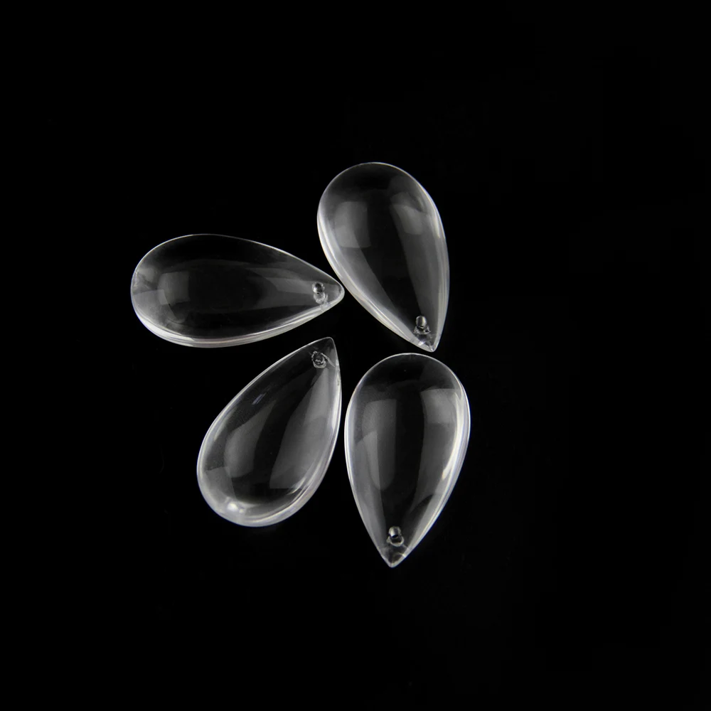 22 63 мм прозрачная Хрустальная люстра капля Призма часть капли воды кулон для дома