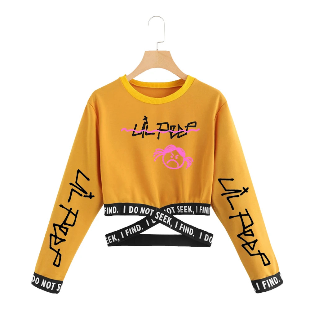 Lil Peep Новая мода принт harajuku удобный монолитный свитер высокого качества Женская толстовка Горячая Распродажа Пальто Толстовка