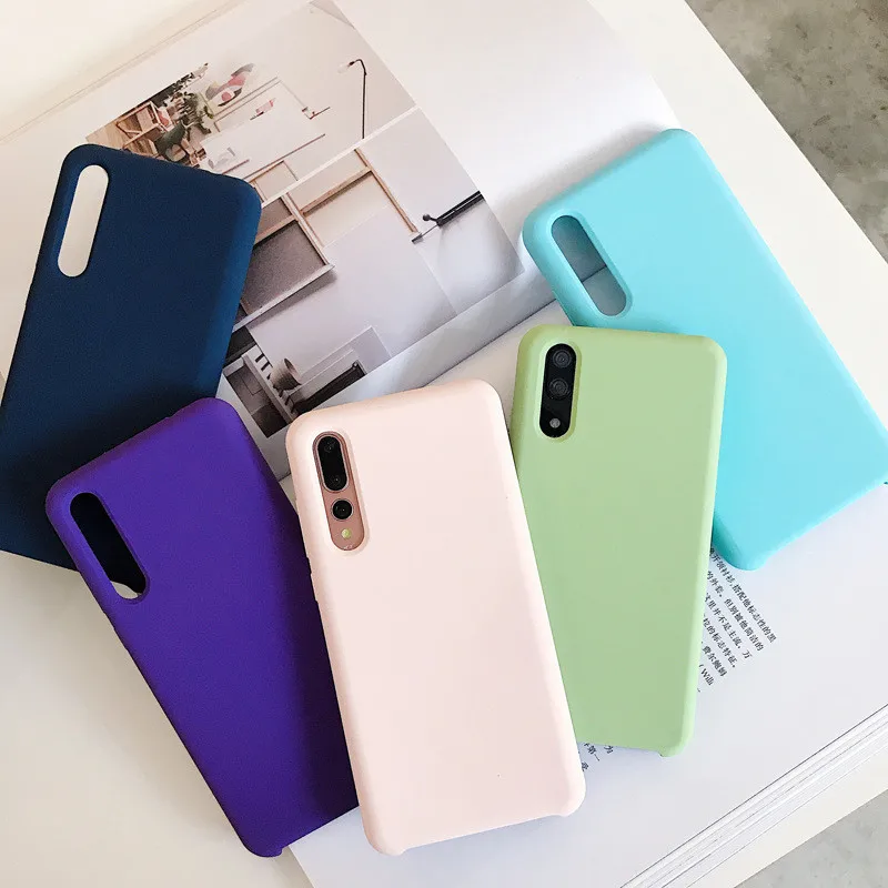 Официальный Стильный силиконовый чехол для huawei mate 20 Lite P20 Pro Honor 10 Оригинальный 8X9