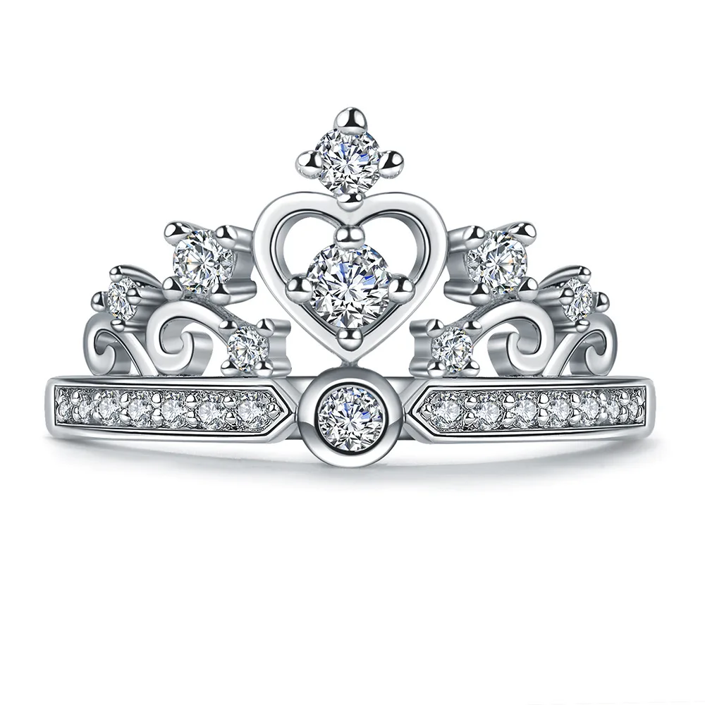 Новинка 2017 модное ювелирное изделие великолепное кольцо с короной для женщин