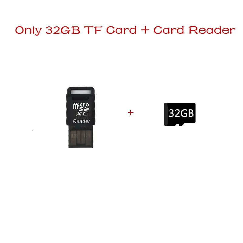 Only 32G Card Reader Bluetooth Смарт часы с камерой Smartwatch телефон шагомер Здоровье спортивные часы для мужчин и женщин наручные часы для Android IOS - Цвет: Only 32G Card Reader