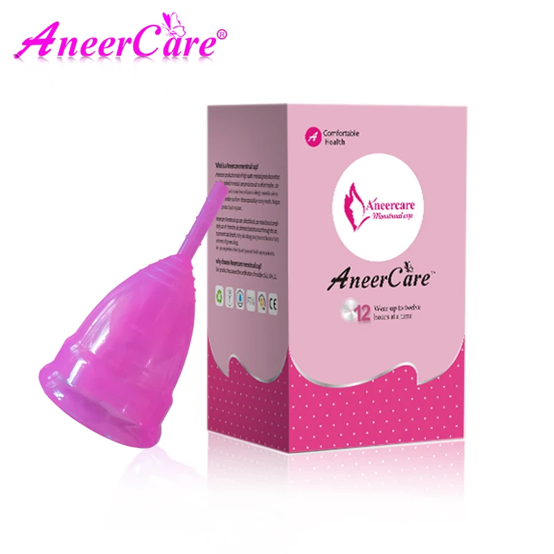 

Aneer Lady Menstrual Cup For Women Menstrual Care Feminine Hygiene Cup Silicone Copa Menstrual Menstruatie Period Cup