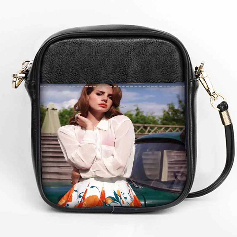 Пользовательские Lana Del Rey Моды Sling Bag Для женщин Слинг сумки на ремне кожа мини девушки Tote вечерние сумка DIY Sling Bag - Цвет: 13