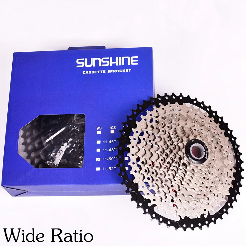 11 скоростей велосипед Freewheel SUNSHINE 11-50T MTB широкий чем MTB велосипед разные cassete sunracing 11-50 горячая Распродажа