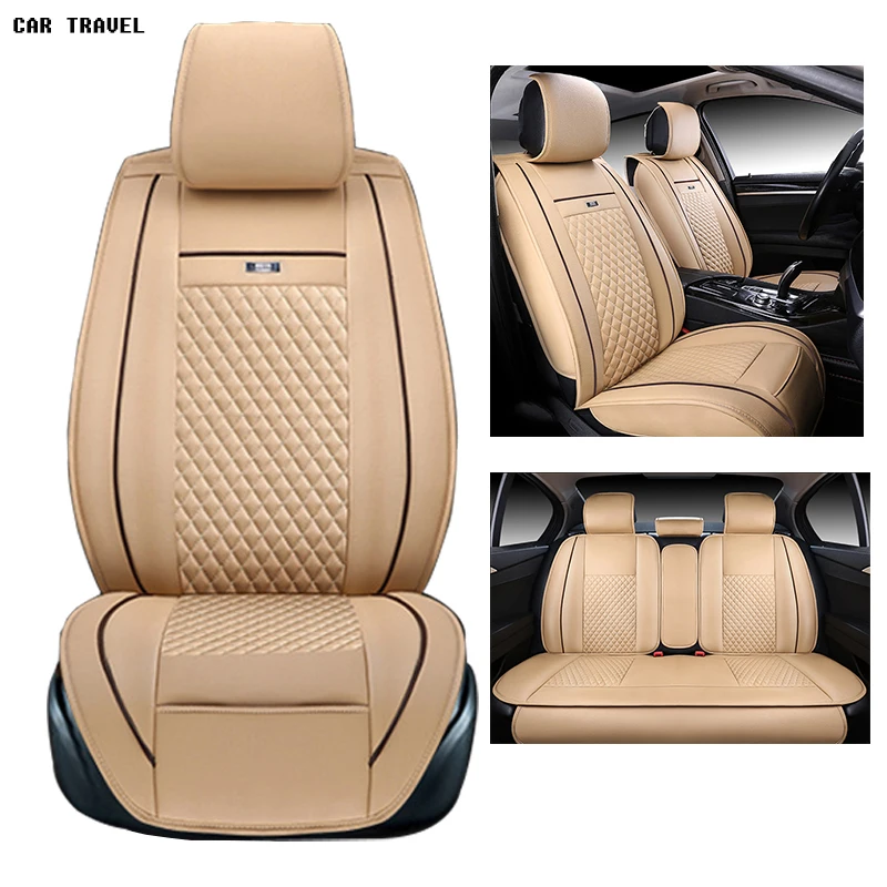 Pu кожаный универсальный чехол для автомобильных сидений для Toyota Corolla Camry Rav4 Auris Prius Yalis Avensis наклейка аксессуары для автомобиля