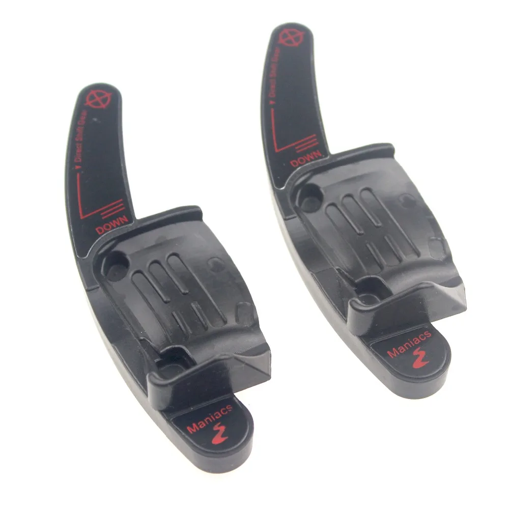 Carbon Fiber Car Steering Wheel Shift Paddle Cover Shifter Extension for Volkswagen VW Tiguan Golf 6 MK6 Jetta GTI R20 | Автомобили и