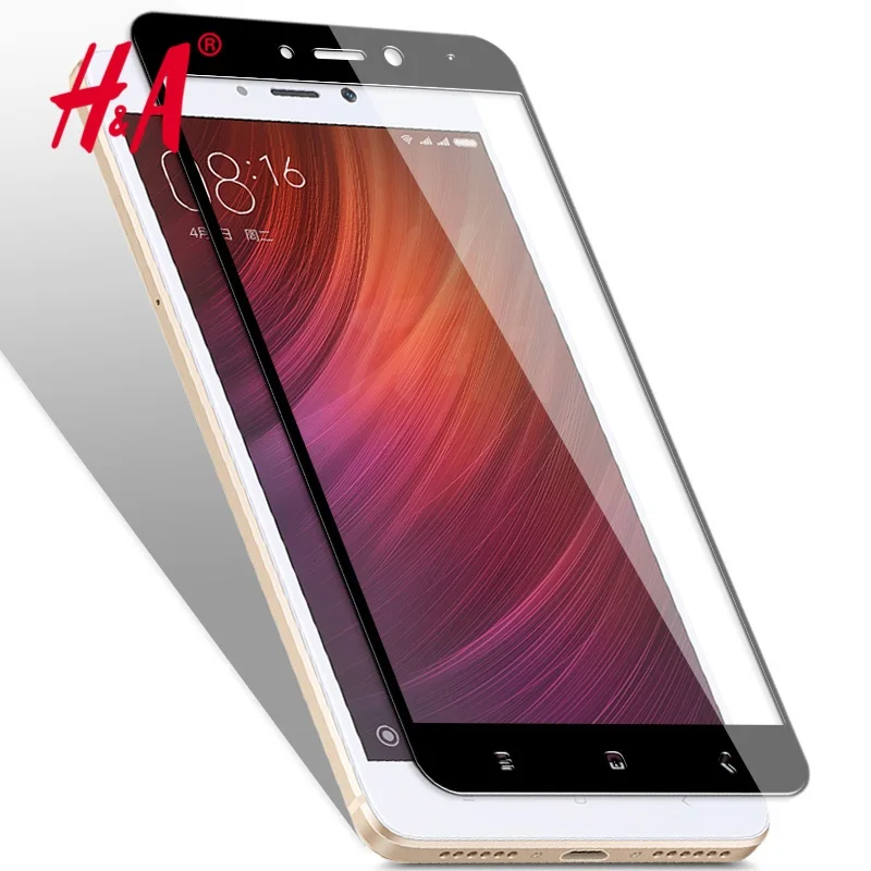 H& A полное покрытие из закаленного стекла для Xiaomi Redmi 4 4A 4Pro 4 Prime Redmi Note 4 Pro Note 4X Защитная пленка для экрана