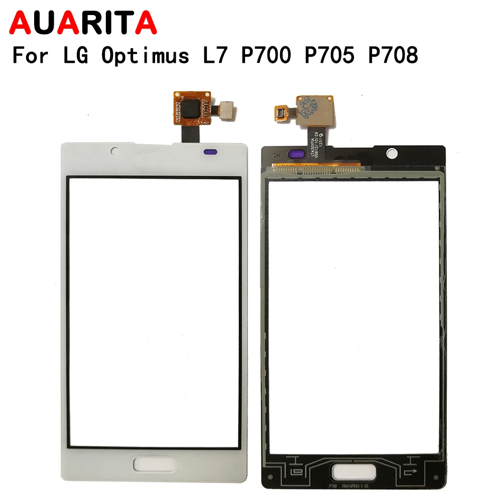 Сенсорная панель дигитайзер сенсорный экран Переднее внешнее стекло для LG Optimus L7