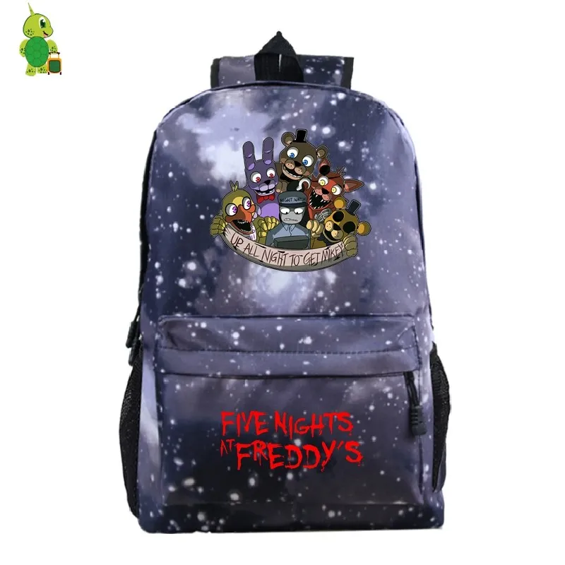 17 Забавный рюкзак Five Nights At Freddy FNAF, повседневные дорожные сумки, школьные сумки для подростков, женский и мужской рюкзак для ноутбука, детские сумки для книг - Цвет: 17