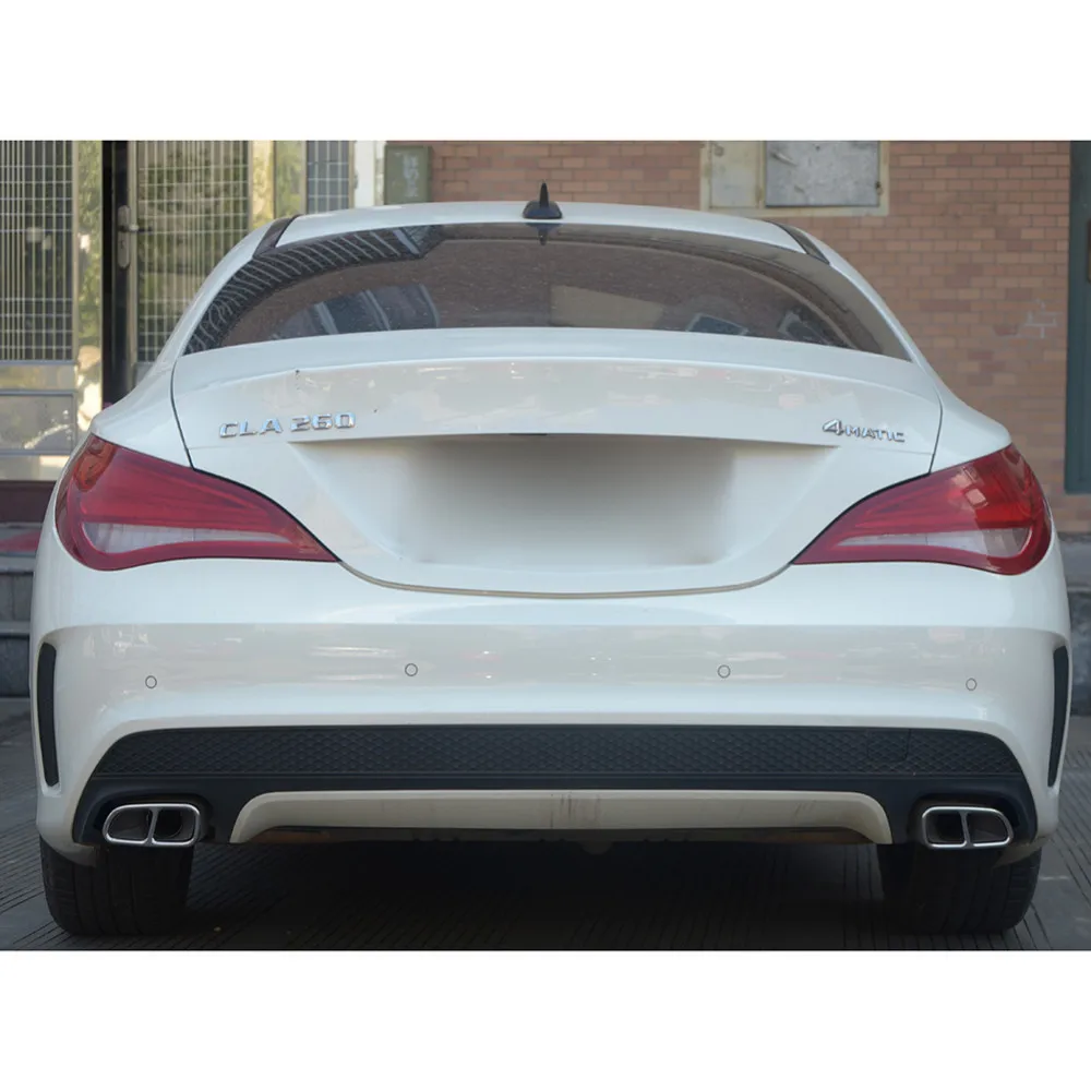 2 шт. автомобильная рама выхлопной трубы для 13 16 моделей Benz CLA декоративная из