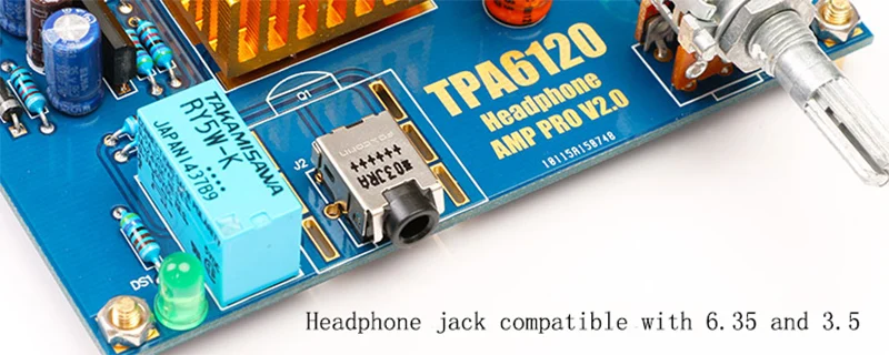 TPA6120A2 усилитель для наушников плата ушной усилитель Amplificador DIY kit/готовая доска A8-011