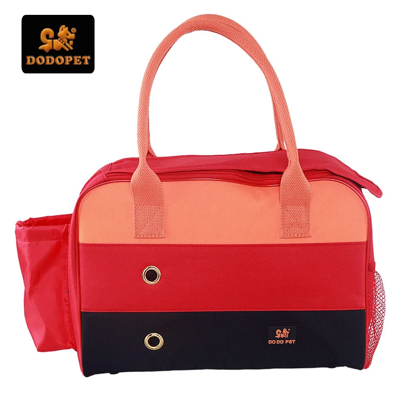 2014 New Arrival Big discount white and blue stripe Pet dog carry outside bags CH0294|bag duffle|bag camerabag child |