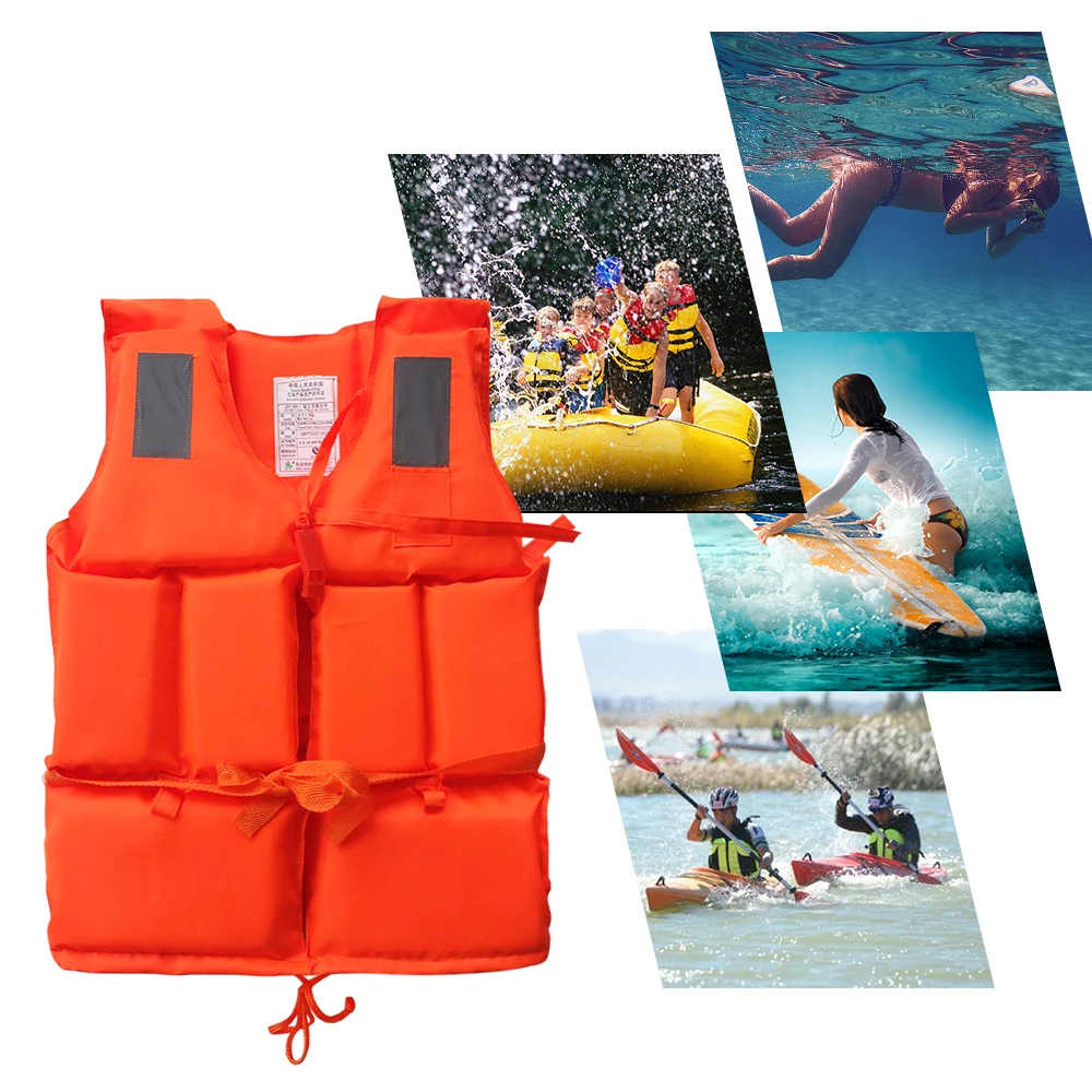 Взрослый спасательный жилет куртка для плавания лодок пляжа на открытом воздухе