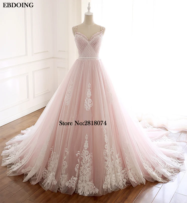 Vestidos De Novia EBDOING свадебное платье трапециевидной формы милое декольте сексуальное