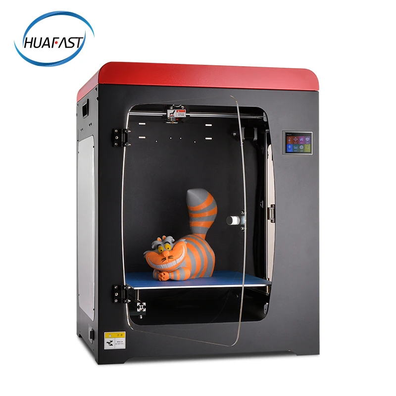 Huafast HS 334 большой размер печати fdm 3d принтер высокоточные части пандусы экструдер