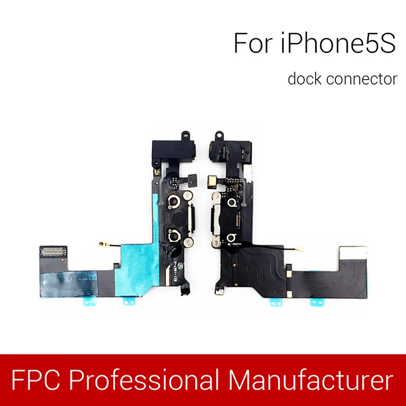 Для iPhone 4 4S 5 5S 6 6plus USB порт для зарядки док-станция гибкий кабель фиксации запасные