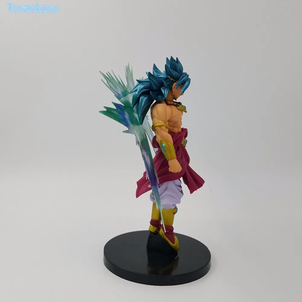 Dragon Ball Z фигурка Broly Super Saiyan с аурой ПВХ фигурка аниме Dragon Ball Super Broli Коллекция Модель DIY108