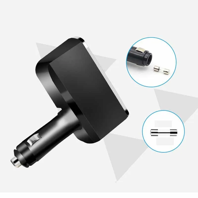 Новый вращающийся планшетофон для автомобиля 12 24 В USB разветвитель