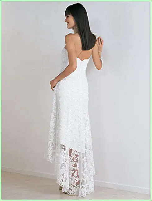 204 Short Mini Tea Length Lace Applique Wholesale A Line Free Shipping White/Ivory Custom Bridal Wedding Dresses Gown | Свадьбы и