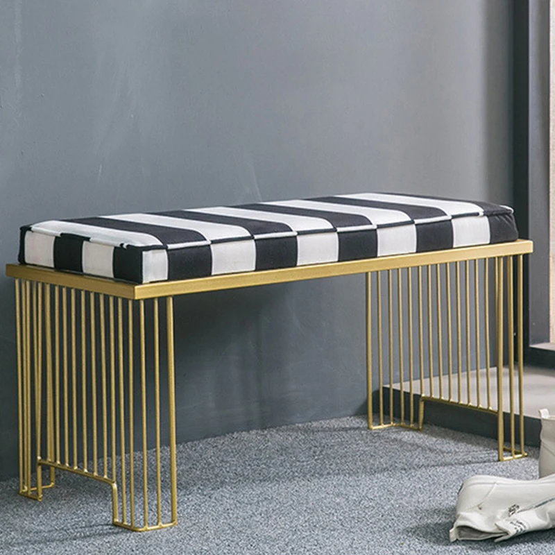 Скандинавские туфли Простая Современная обувь для ношения дверей скамейка