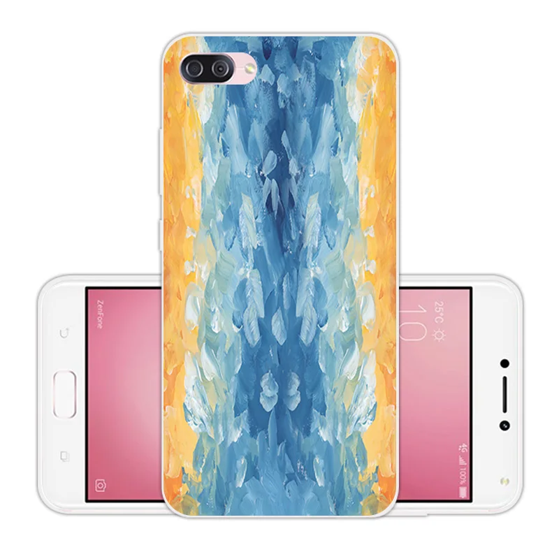 Case For Asus Zenfone 4 Max ZC520Kl Ultrathin TPU Colorful Back Cover Soft Silicone for 5.2 inch Funda |