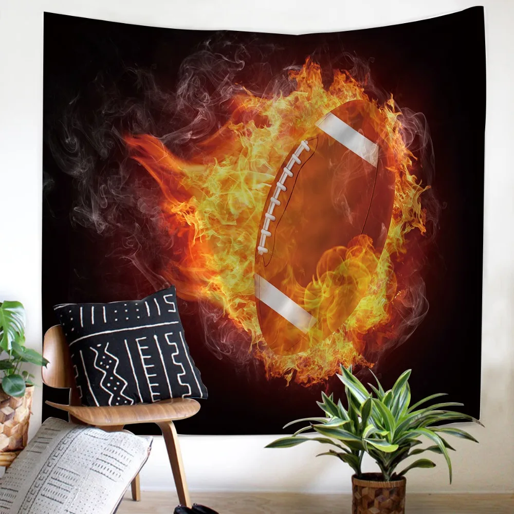 Креативный дизайн 3D узоры гобелен украшения для дома настенный спальни мягкий