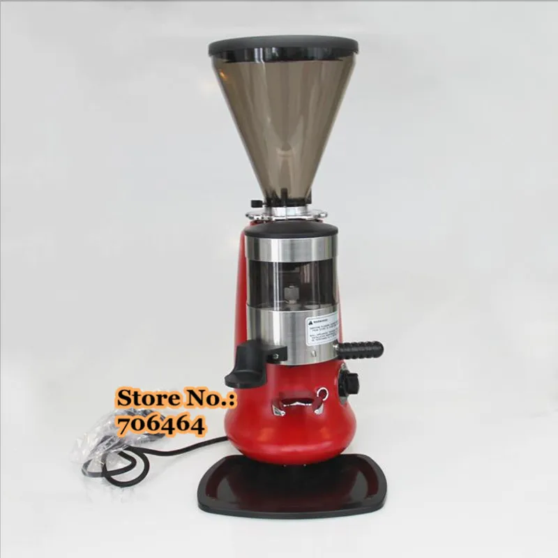 Новая и Горячая Супер мощная красная электрическая кофемолка для кофейного