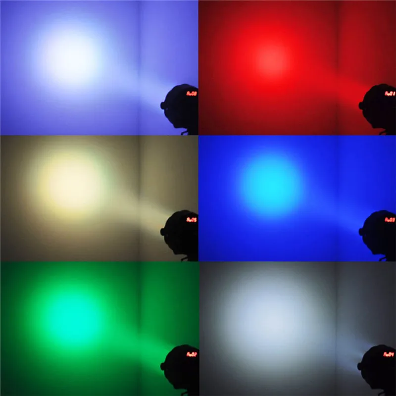 DMX сценический свет 90 120 Вт диско 54LED RGB LED плоский Par цвет смешивания DJ моющийся