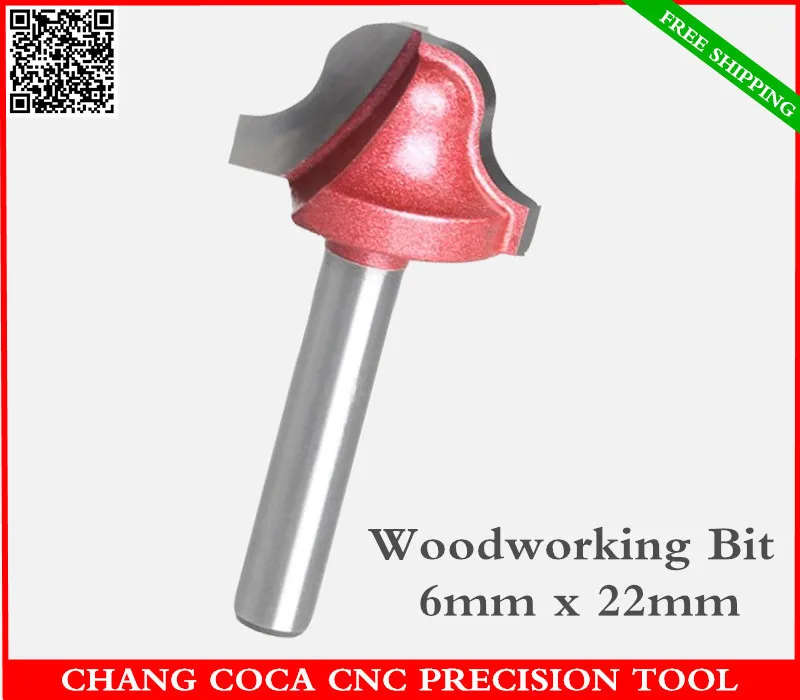 6 мм * 22 бесплатная доставка CNC твердосплавная концевая фреза Вольфрамовая сталь