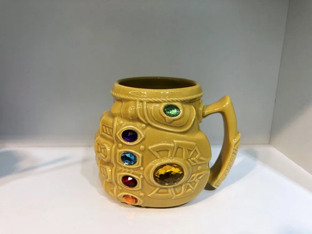 Чашка для косплея Avengers: Infinity War Thanos керамическая чашка в форме кулака реквизит