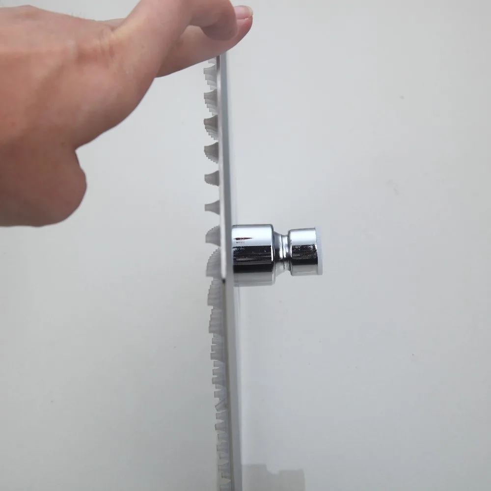 Ультра тонкая насадка для душа Yanksmart с дождевой насадкой дождевая без