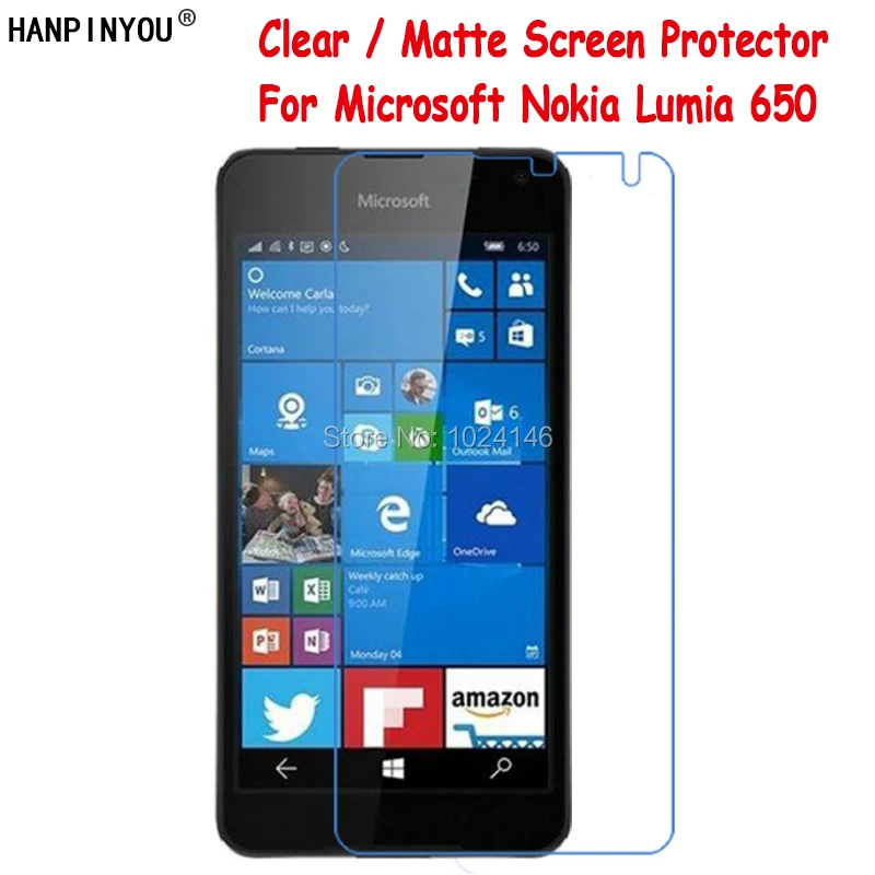 Новый HD прозрачный/антибликовый мягкий матовый защитный экран для Microsoft Lumia 650 5 0
