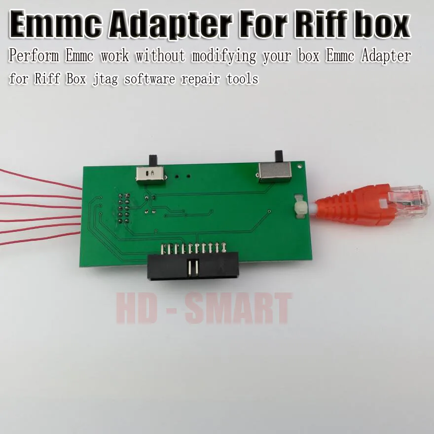 2020 новая работа eMMC без изменения вашей коробки EMMC адаптер для Riff box jtag Инструменты
