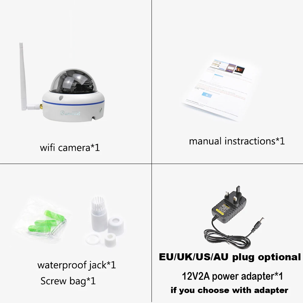 Yoosee 1080P 720P беспроводная Wifi ip-камера P2P Onvif sd-карта с функцией Обнаружения Движения Dmoe для наружного использования, водонепроницаемая камера для видеонаблюдения