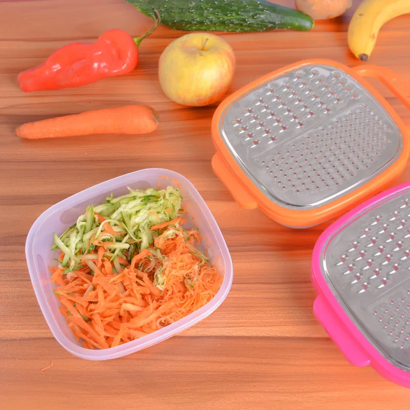 Veggie измельчитель Friut с коробкой для хранения многофункциональная Овощечистка