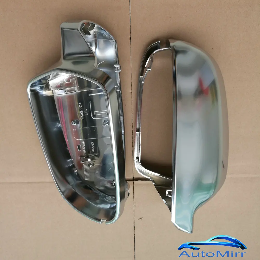 Kibowear для Audi A3 8P A4 A5 S5 B8.5 RS5 RS4 RS3 сторона боковое зеркало крышки серебристый матовый хром 2012 2013