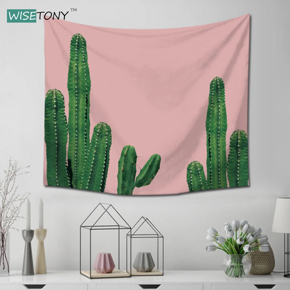 Фото WISETONY Cactus Tapestry 2 Size Mandala Wall Hanging Green Succulents 3D Flower Art Carpet Blanket Yoga Mat Decorative Home Deco Дом и сад WISETONY Cactus Tapestry 2 Size Mandala Wall Hanging Green Succulents 3D Flower Art Carpet Blanket Yoga Mat Decorative Home Deco Дом и сад