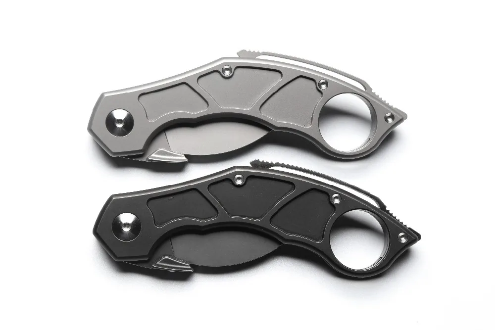 Волшебный Нож QM Claw M390 складной нож с лезвием титановый karambit охотничьи карманные
